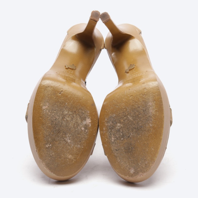 Image 4 of Heeled Sandals EUR 37 Camel in color Brown | Vite EnVogue