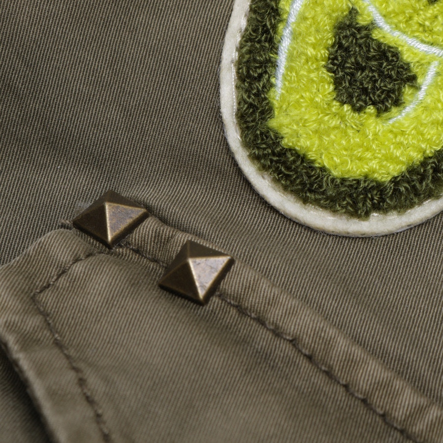 Image 4 of Between-seasons Jacket 36 Olive in color Green | Vite EnVogue