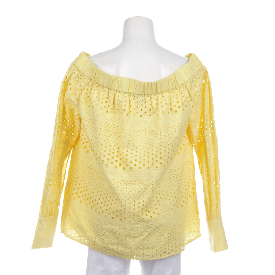 Image 2 of Shirt Blouse 34 Yellow in color Yellow | Vite EnVogue