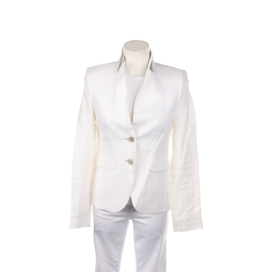 Image 1 of Linen Blazer 34 White in color White | Vite EnVogue