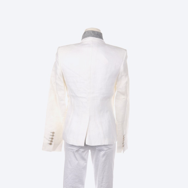 Image 2 of Linen Blazer 34 White in color White | Vite EnVogue