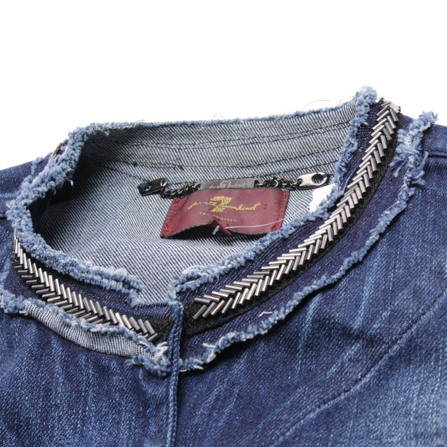 Image 3 of Jeans Jacket M Blue in color Blue | Vite EnVogue