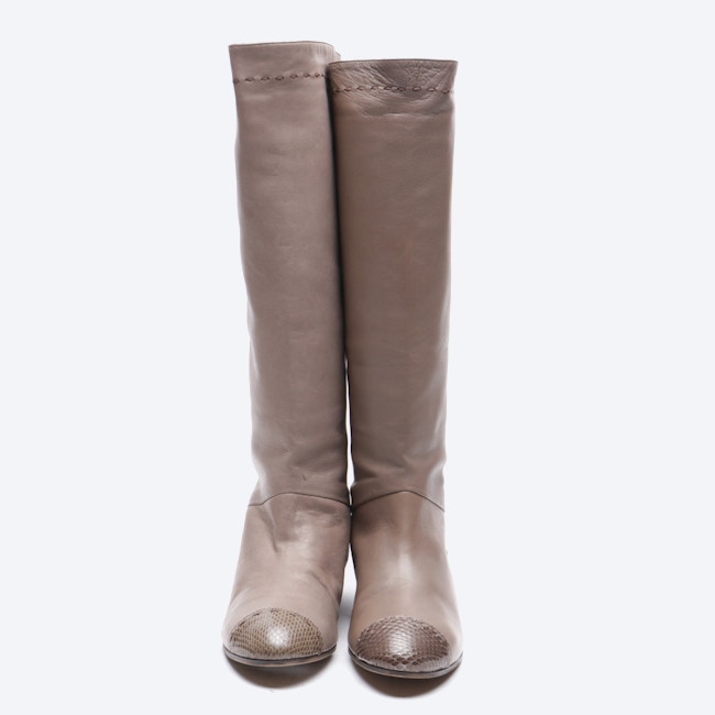 Image 3 of Boots EUR 36 Light Brown in color Brown | Vite EnVogue