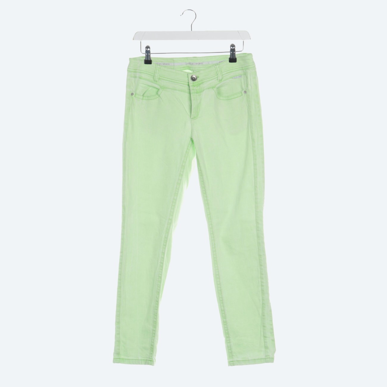 Image 1 of Jeans Skinny 38 Lime in color Green | Vite EnVogue