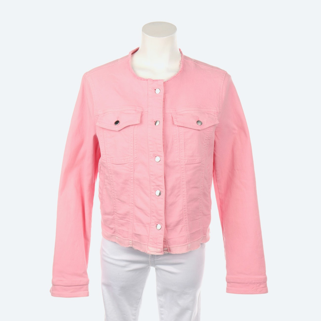 Image 1 of Jeans Jacket 38 Hotpink in color Pink | Vite EnVogue