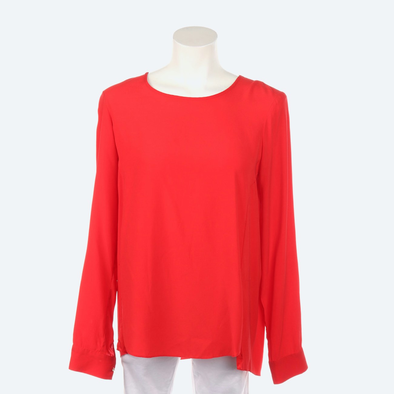 Image 1 of Shirt Blouse L Red in color Red | Vite EnVogue