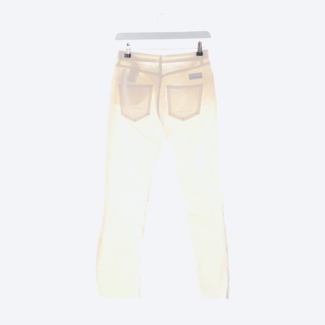 Image 2 of Trousers W26 Cream in color White | Vite EnVogue