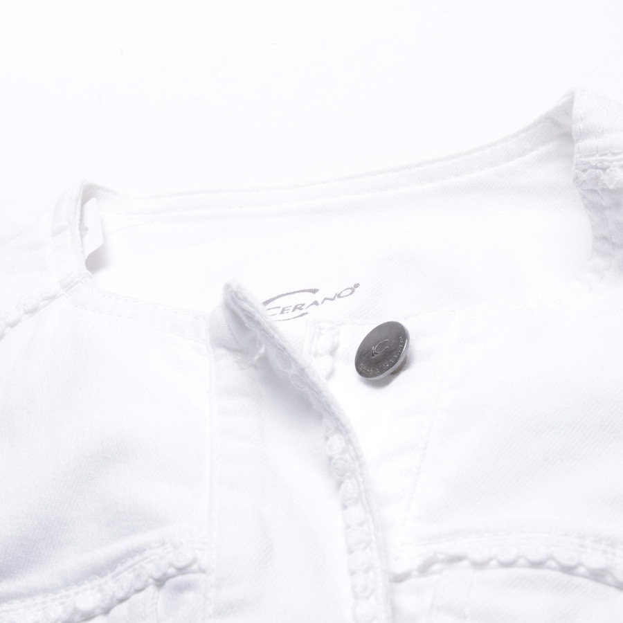 Image 3 of Jeans Jacket 40 White in color White | Vite EnVogue