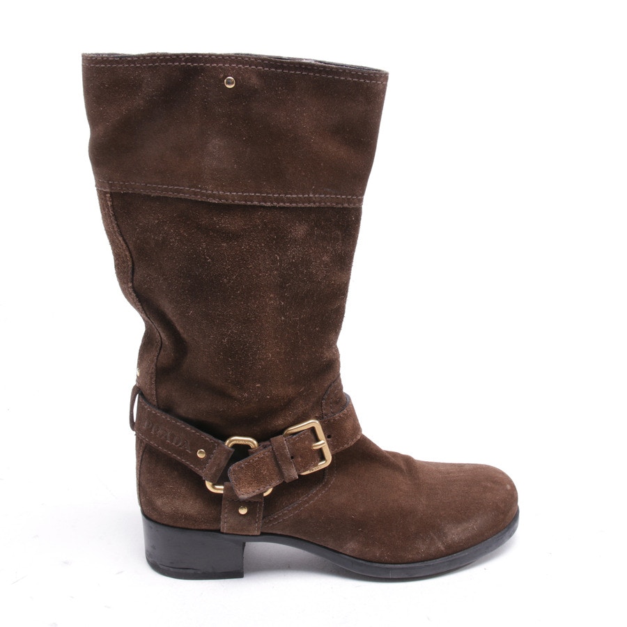Image 1 of Boots EUR 37 Brown in color Brown | Vite EnVogue
