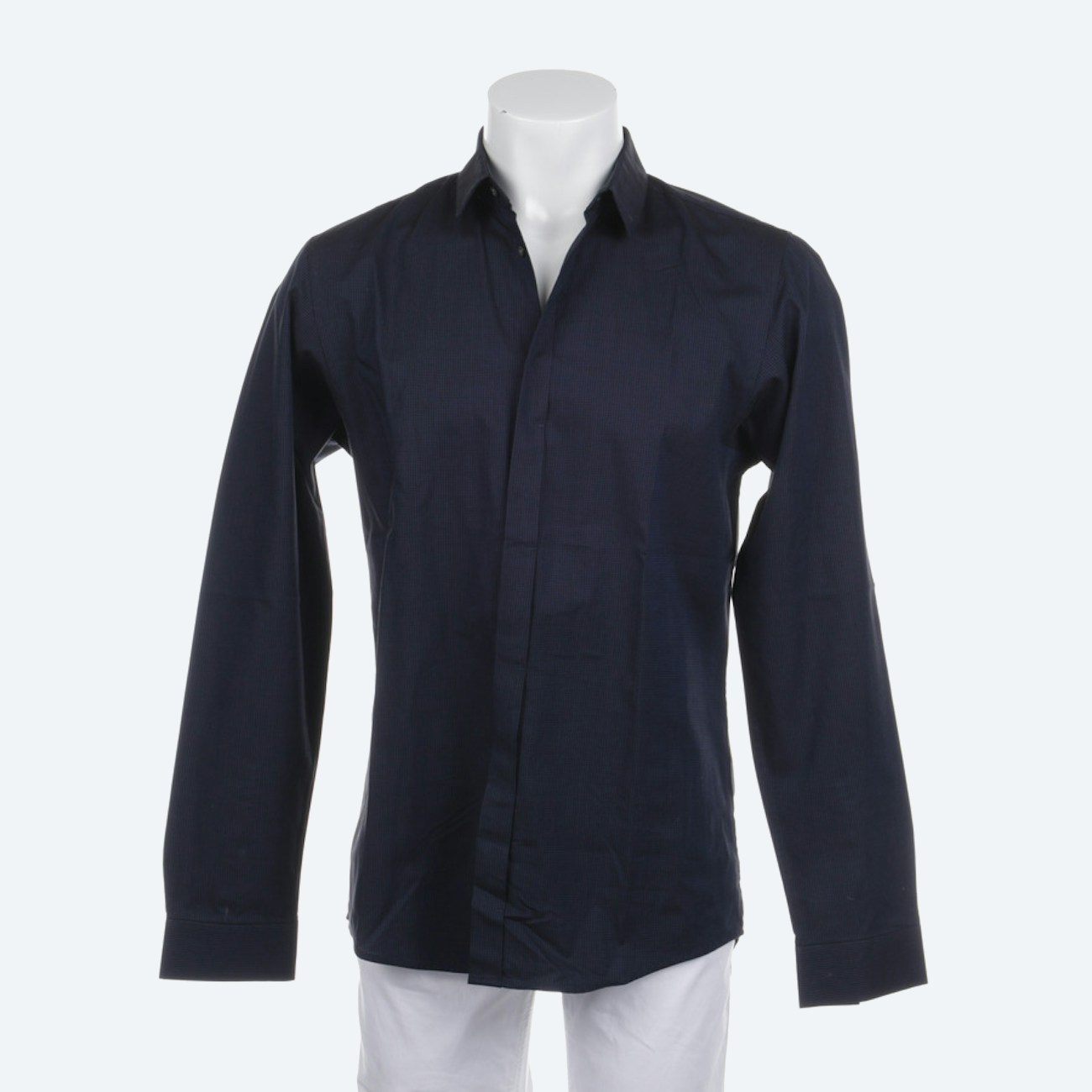 Image 1 of Casual Shirt 39 Navy in color Blue | Vite EnVogue