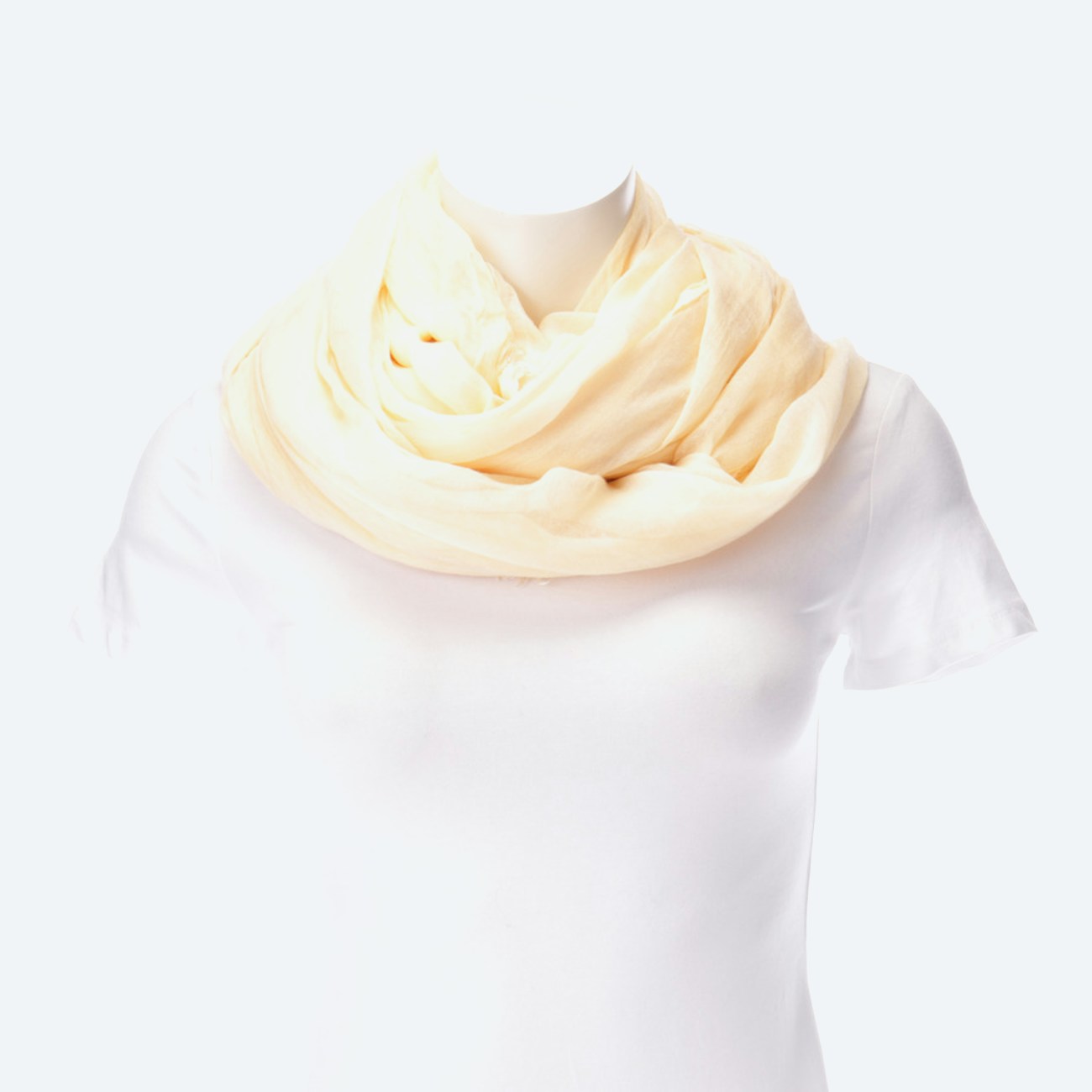 Image 1 of Shawl Peach in color Yellow | Vite EnVogue