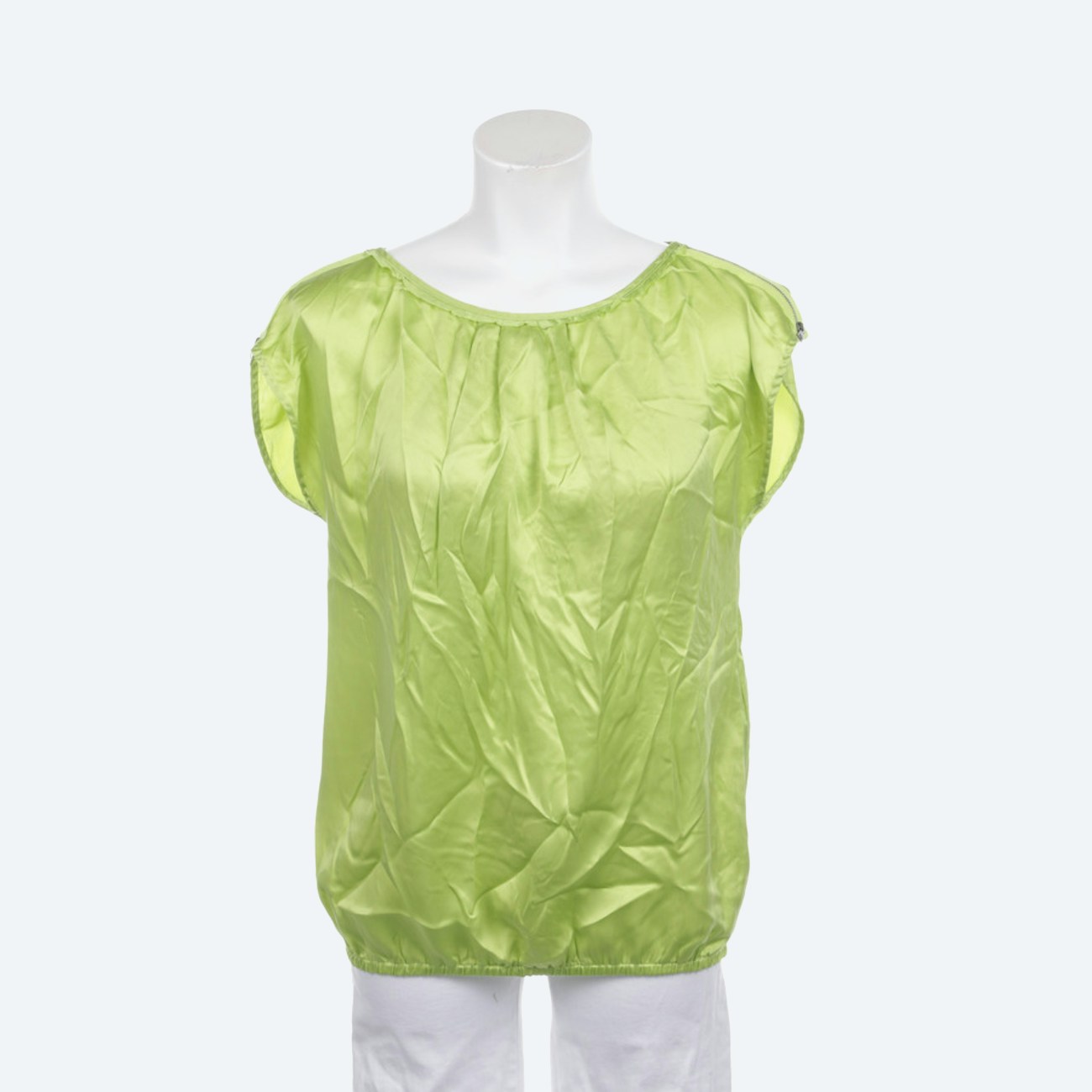 Image 1 of Silk Shirt 36 Green in color Green | Vite EnVogue