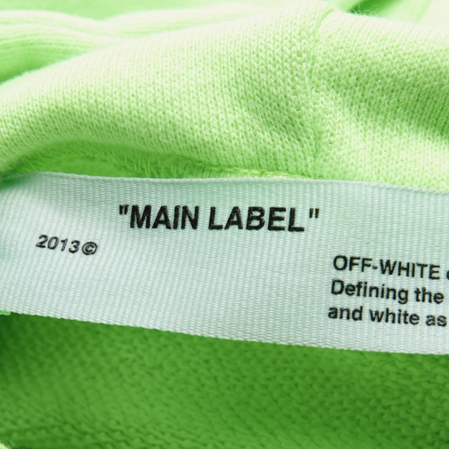 Image 4 of Hooded Sweatshirt M Neon Green in color Neon | Vite EnVogue