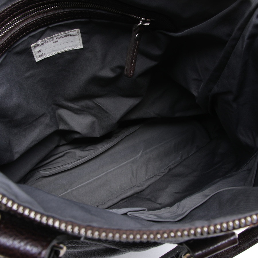 Image 5 of Shoulder Bag Dark brown in color Brown | Vite EnVogue