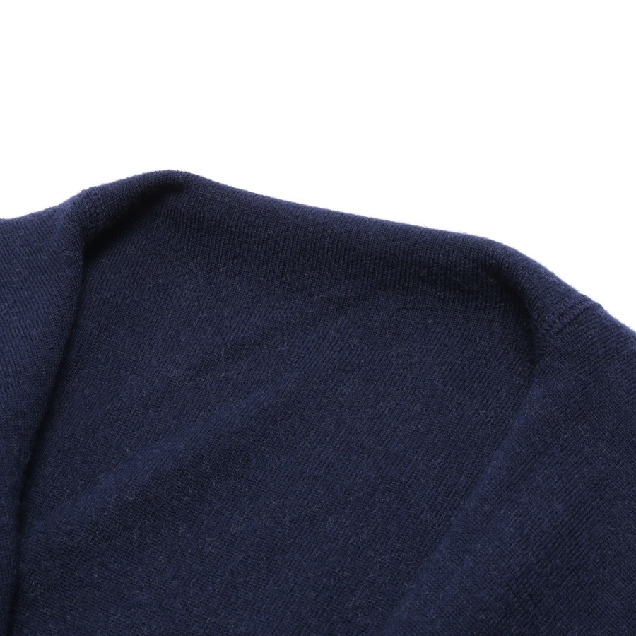 Image 3 of Revesible Cardigan 40 Navy in color Blue | Vite EnVogue