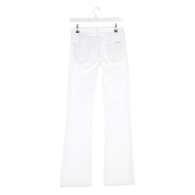 Jeans Flared W25 White | Vite EnVogue