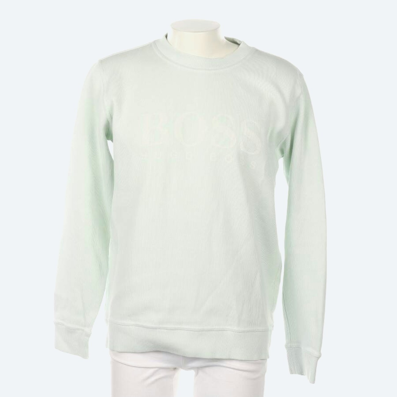 Image 1 of Sweatshirt L Light Green in color Green | Vite EnVogue