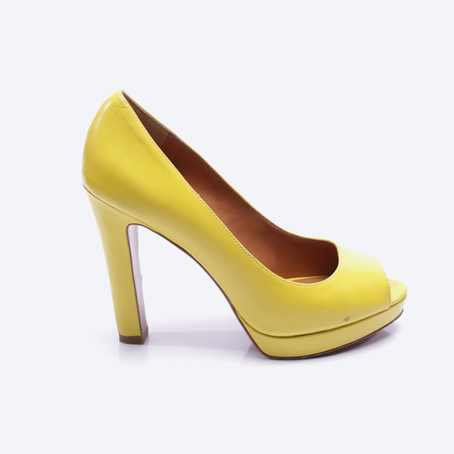 Image 5 of Slingbacks EUR 37.5 Yellow in color Yellow | Vite EnVogue
