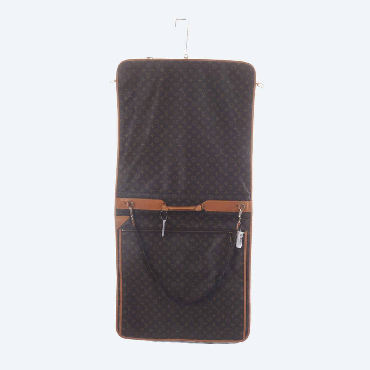 Image 1 of Garment Bag Cognac in color Brown | Vite EnVogue