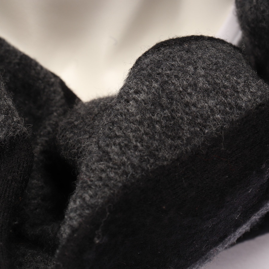 Image 2 of Wool  Tube Scarf Anthracite in color Gray | Vite EnVogue