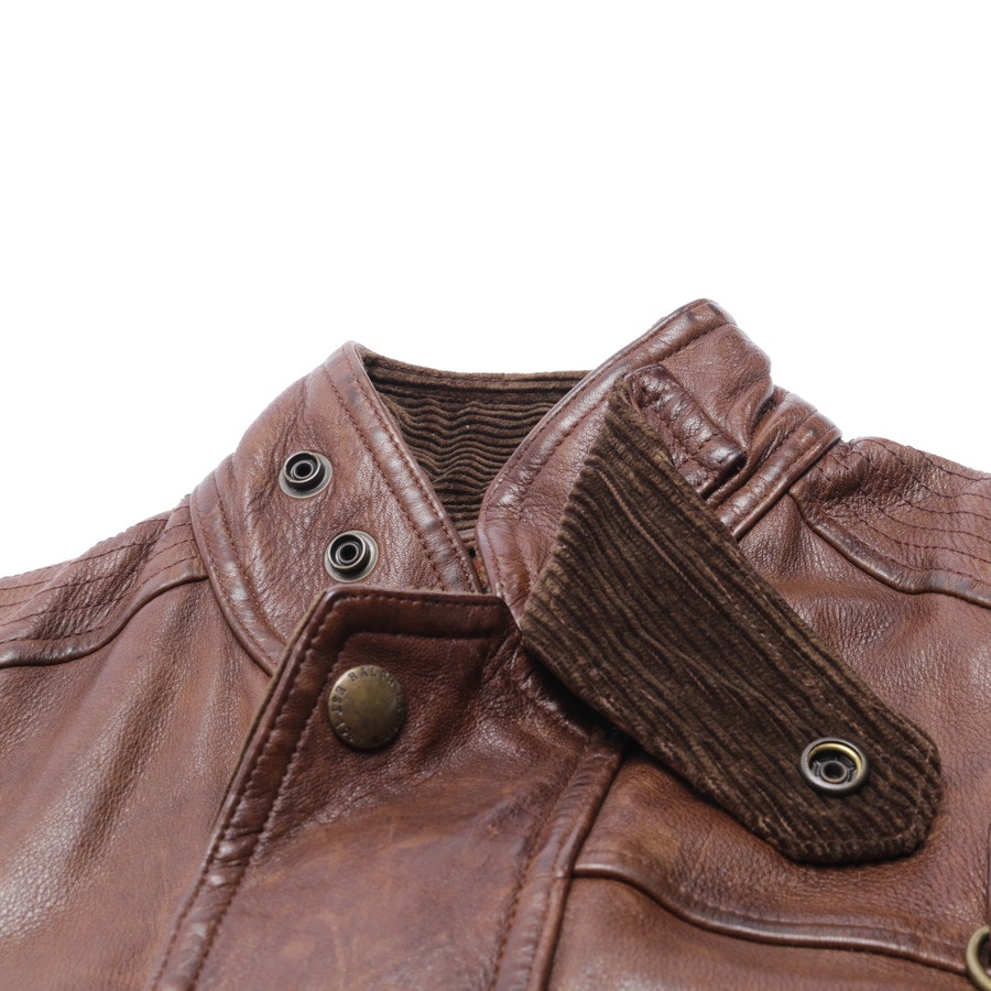 Image 3 of Leather Vest 34 Brown in color Brown | Vite EnVogue