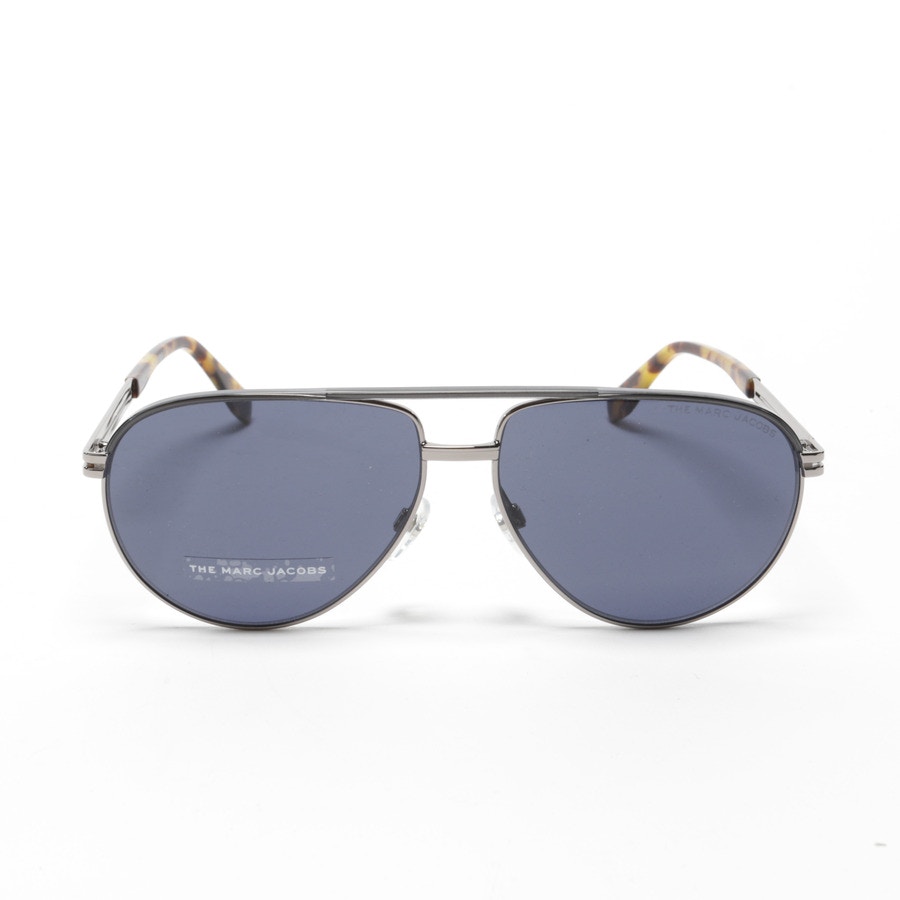 Image 1 of 474 Sunglasses Silver in color Metallic | Vite EnVogue
