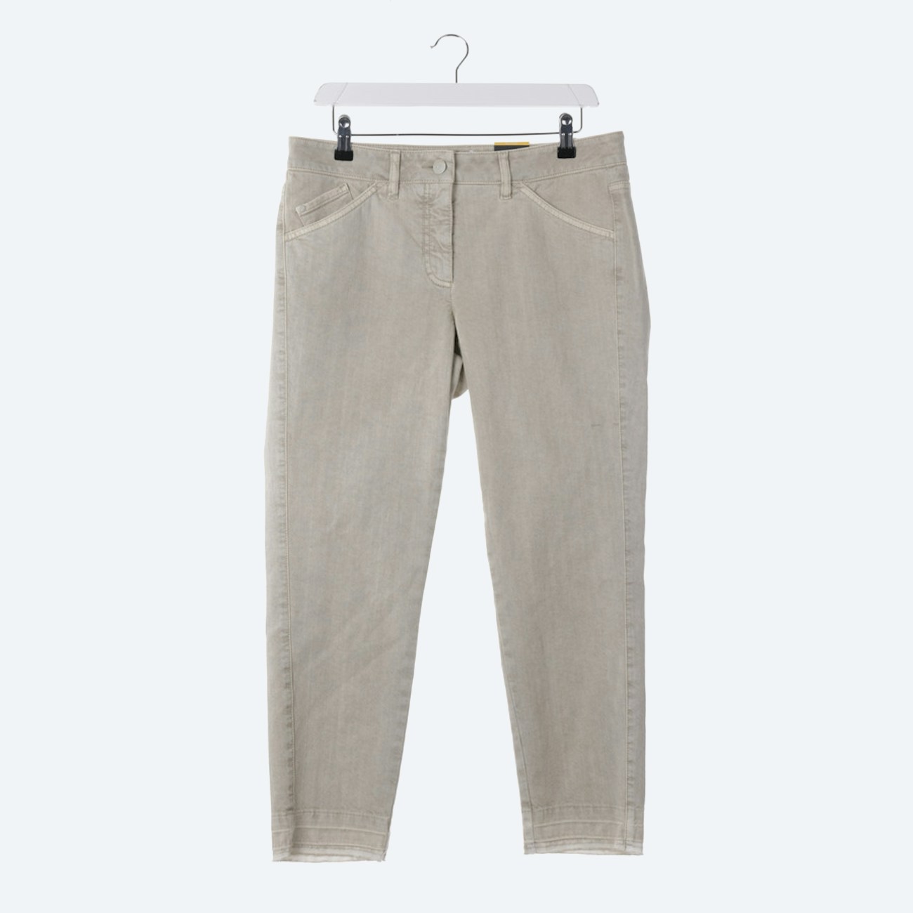 Image 1 of Jeans Skinny 40 Beige in color White | Vite EnVogue