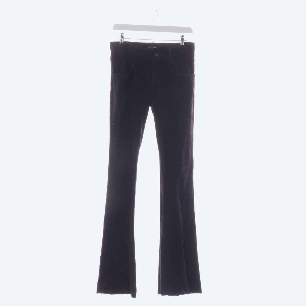 Image 1 of Leather Pants 36 Navy in color Blue | Vite EnVogue