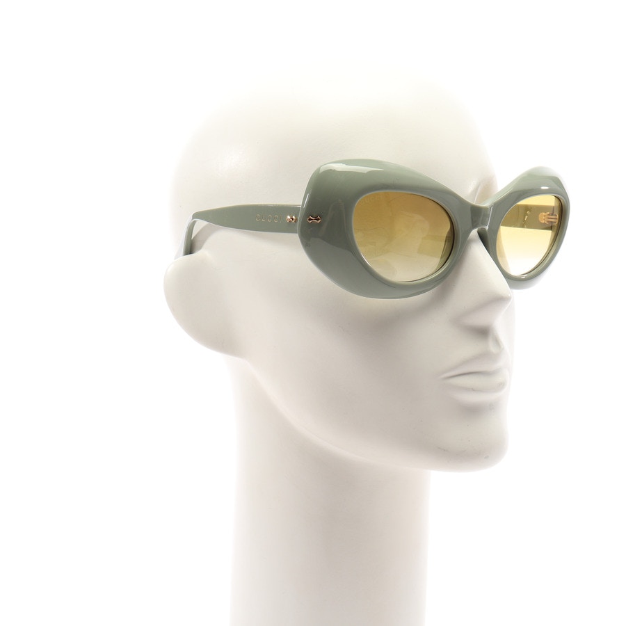 Image 2 of GG0990S Sunglasses Green in color Green | Vite EnVogue