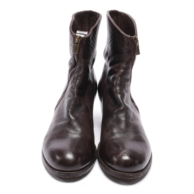 Ankle Boots EUR38 Dark brown | Vite EnVogue
