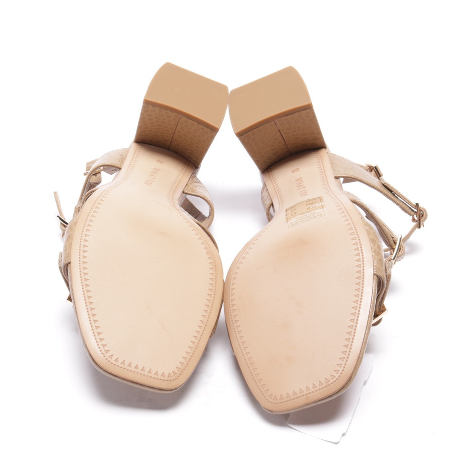 Image 4 of Heeled Sandals EUR 39 Tan in color Brown | Vite EnVogue