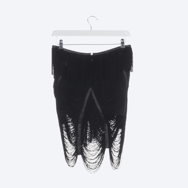 Image 2 of Silk Skirt XS Black in color Black | Vite EnVogue