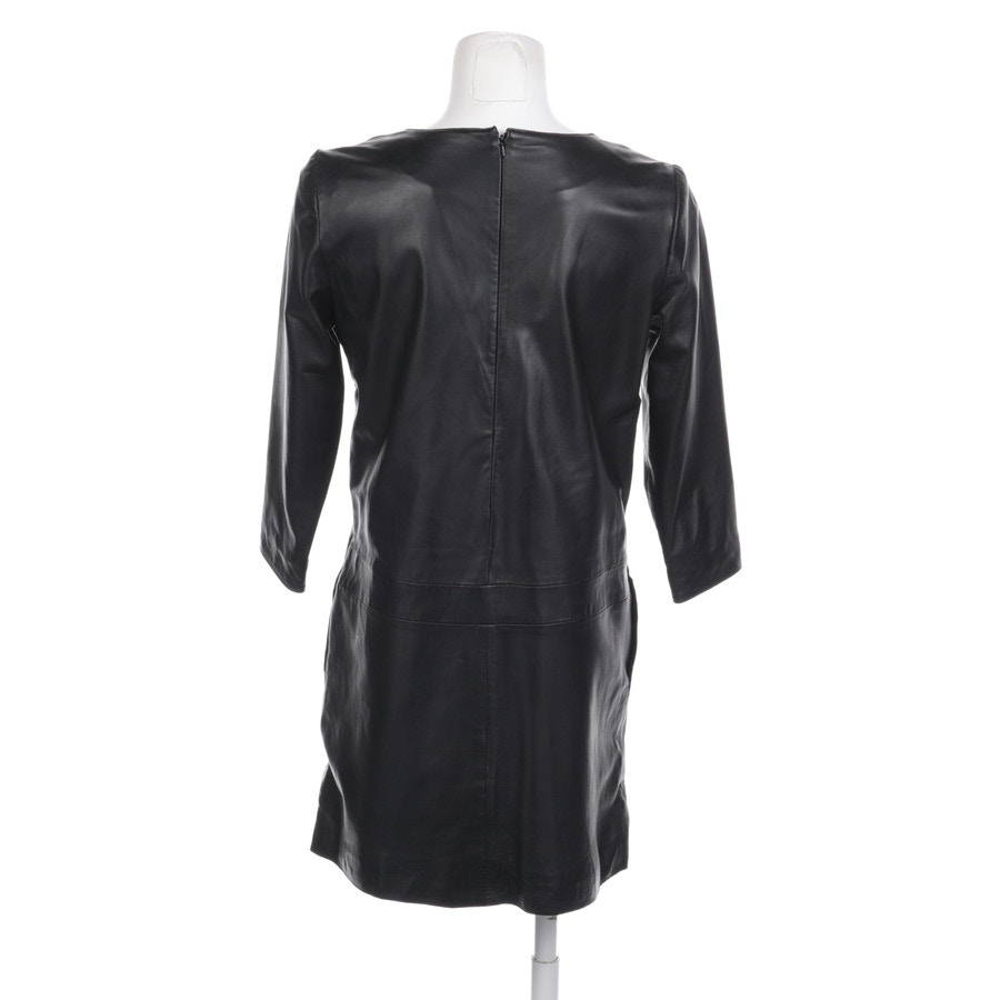 Image 2 of Leather Dress M Black in color Black | Vite EnVogue