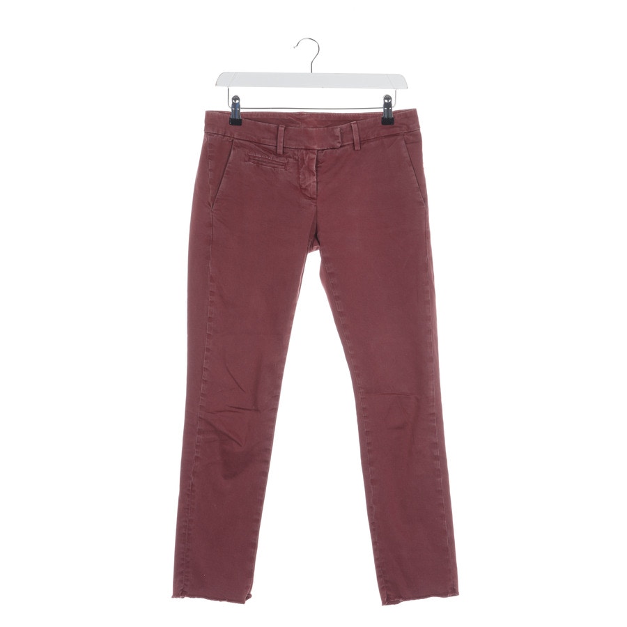 Image 1 of Trousers W27 Bordeaux in color Red | Vite EnVogue