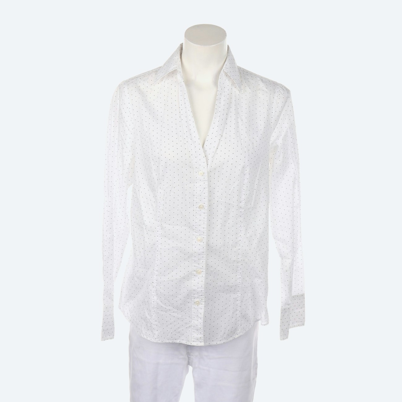 Image 1 of Shirt 40 White in color White | Vite EnVogue