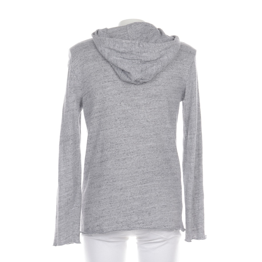 Image 2 of Hooded Sweatshirt S Lightgray in color Gray | Vite EnVogue