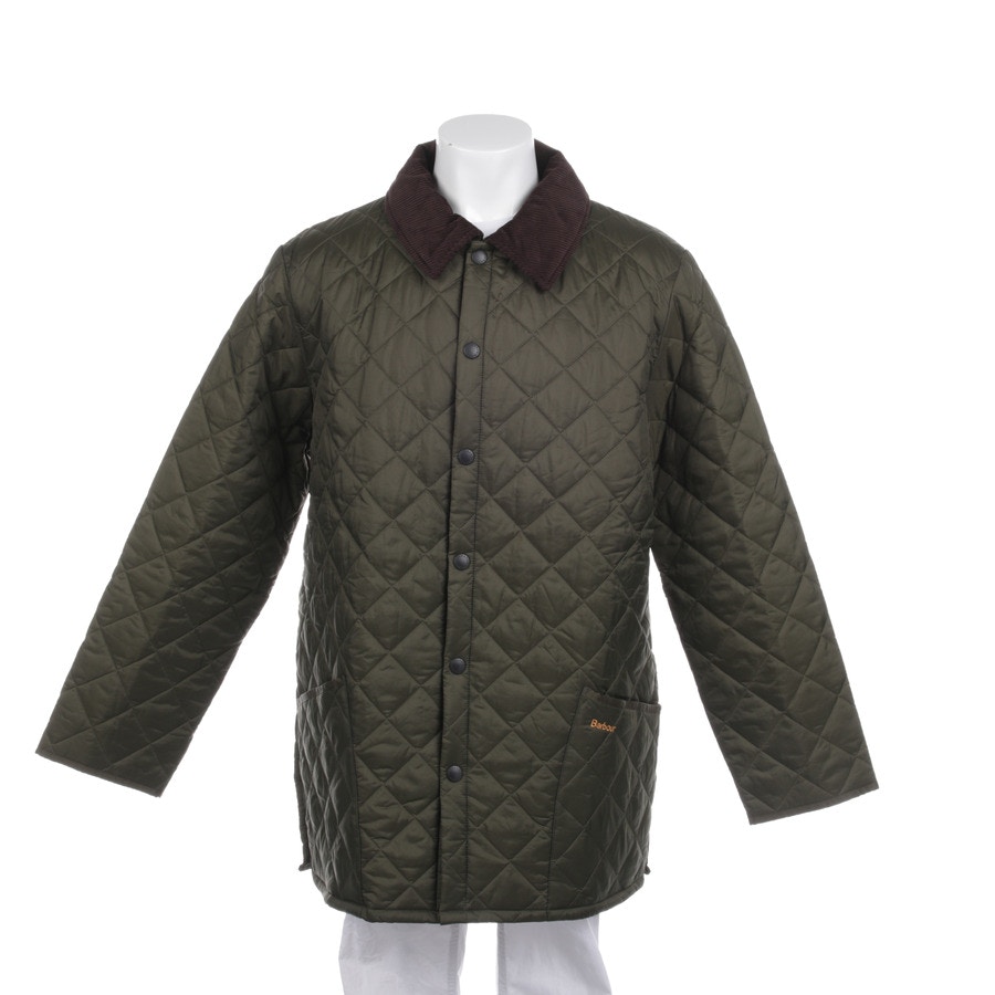 Image 1 of Quilted Coat XL Green in color Green | Vite EnVogue