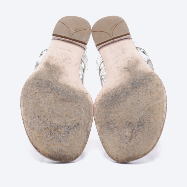 Image 4 of Sandals EUR 38.5 Metallic in color Metallic | Vite EnVogue