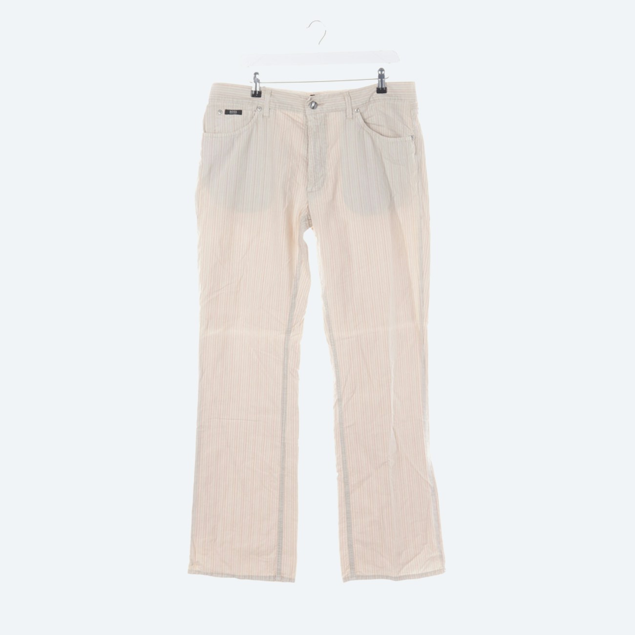 Image 1 of Trousers W38 Beige in color White | Vite EnVogue