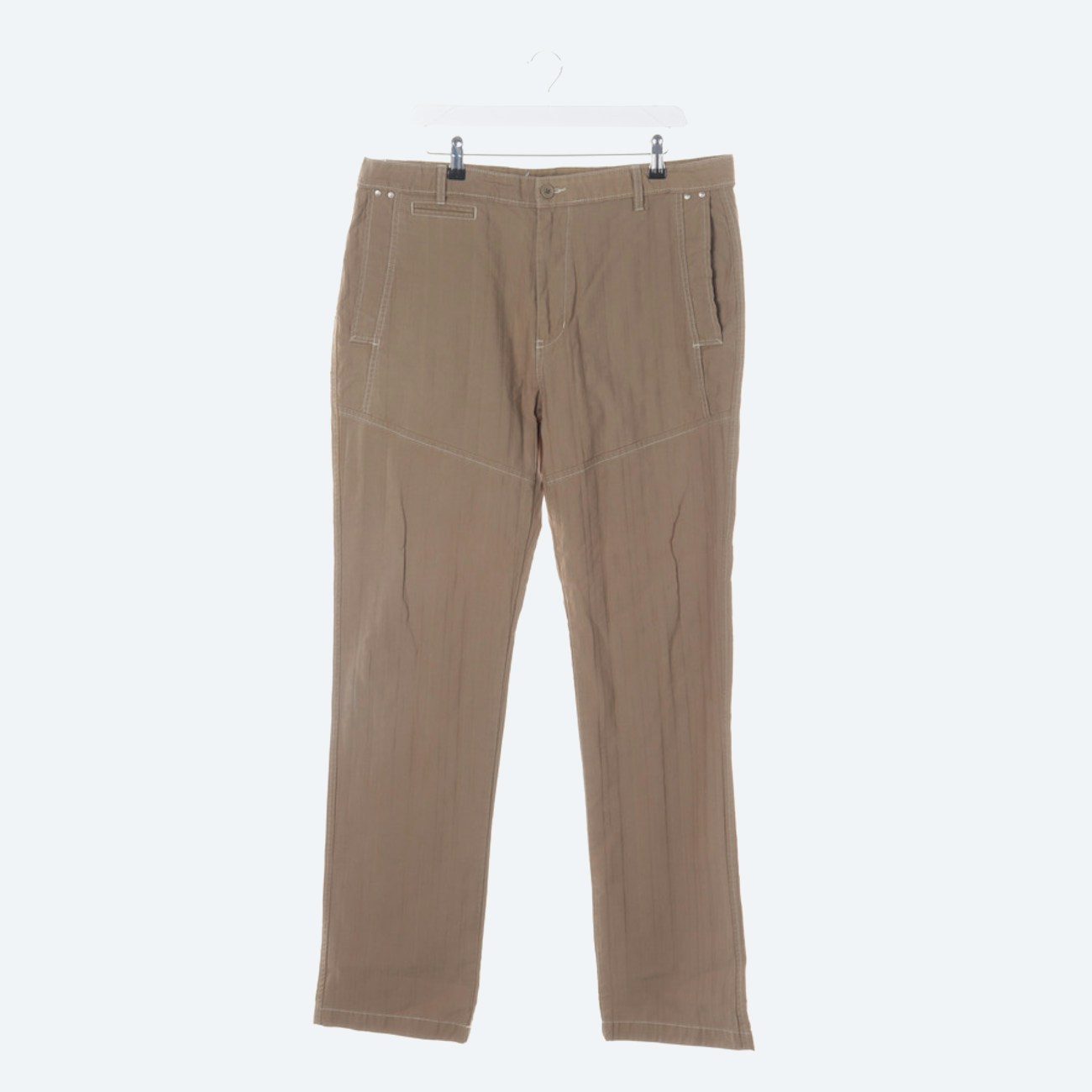 Image 1 of Trousers W54 Khaki in color Yellow | Vite EnVogue