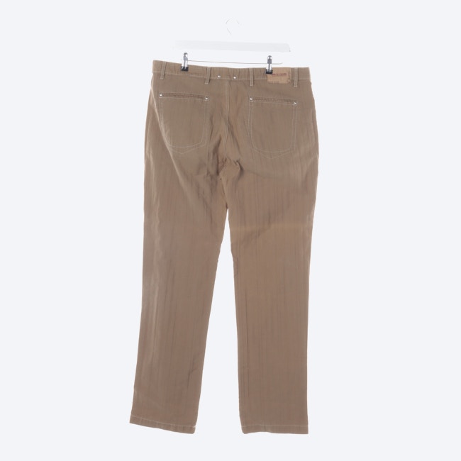 Image 2 of Trousers W54 Khaki in color Yellow | Vite EnVogue
