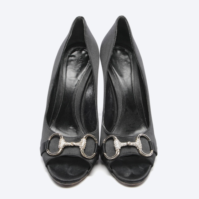 Image 2 of Peep Toes EUR 37 Black in color Black | Vite EnVogue