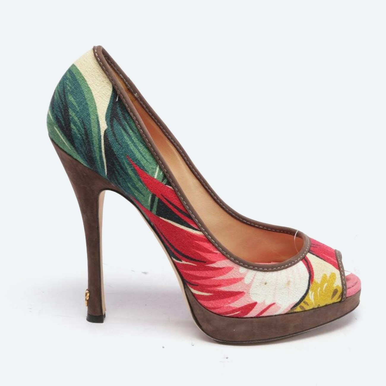 Image 1 of High Heels EUR 40 Multicolored in color Multicolored | Vite EnVogue