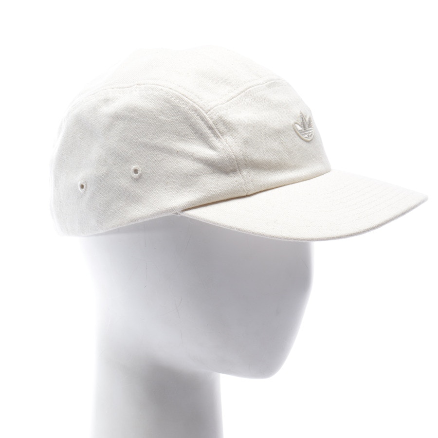 Image 1 of Peaked Cap Beige in color White | Vite EnVogue