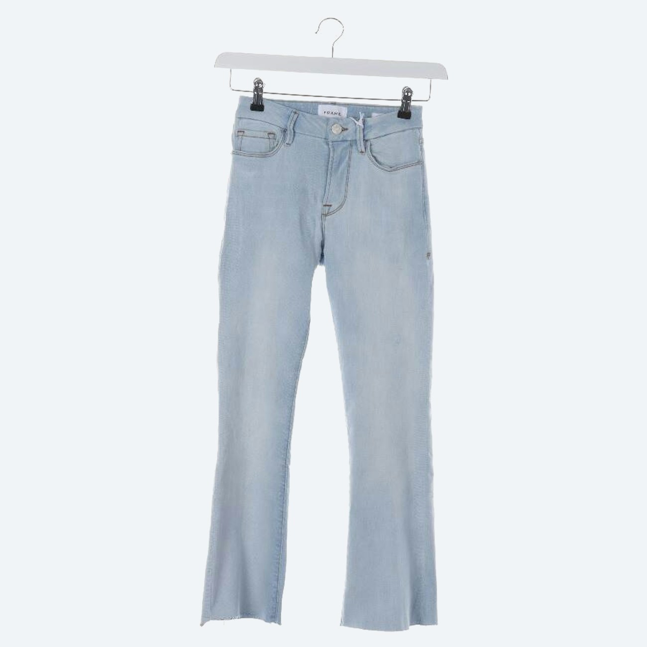 Image 1 of Jeans Bootcut W26 Light Blue in color Blue | Vite EnVogue