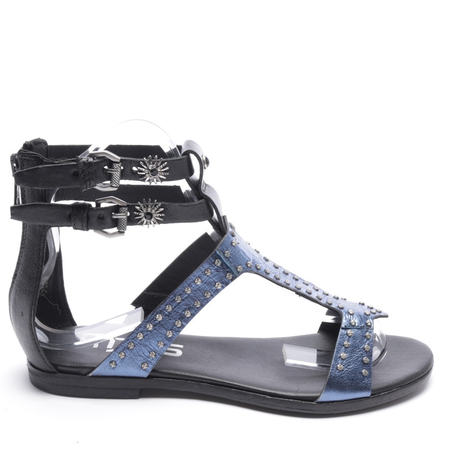 Image 1 of Strappy Sandals EUR 36 Blue in color Blue | Vite EnVogue