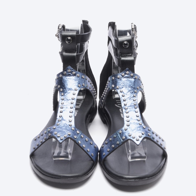 Image 2 of Strappy Sandals EUR 36 Blue in color Blue | Vite EnVogue