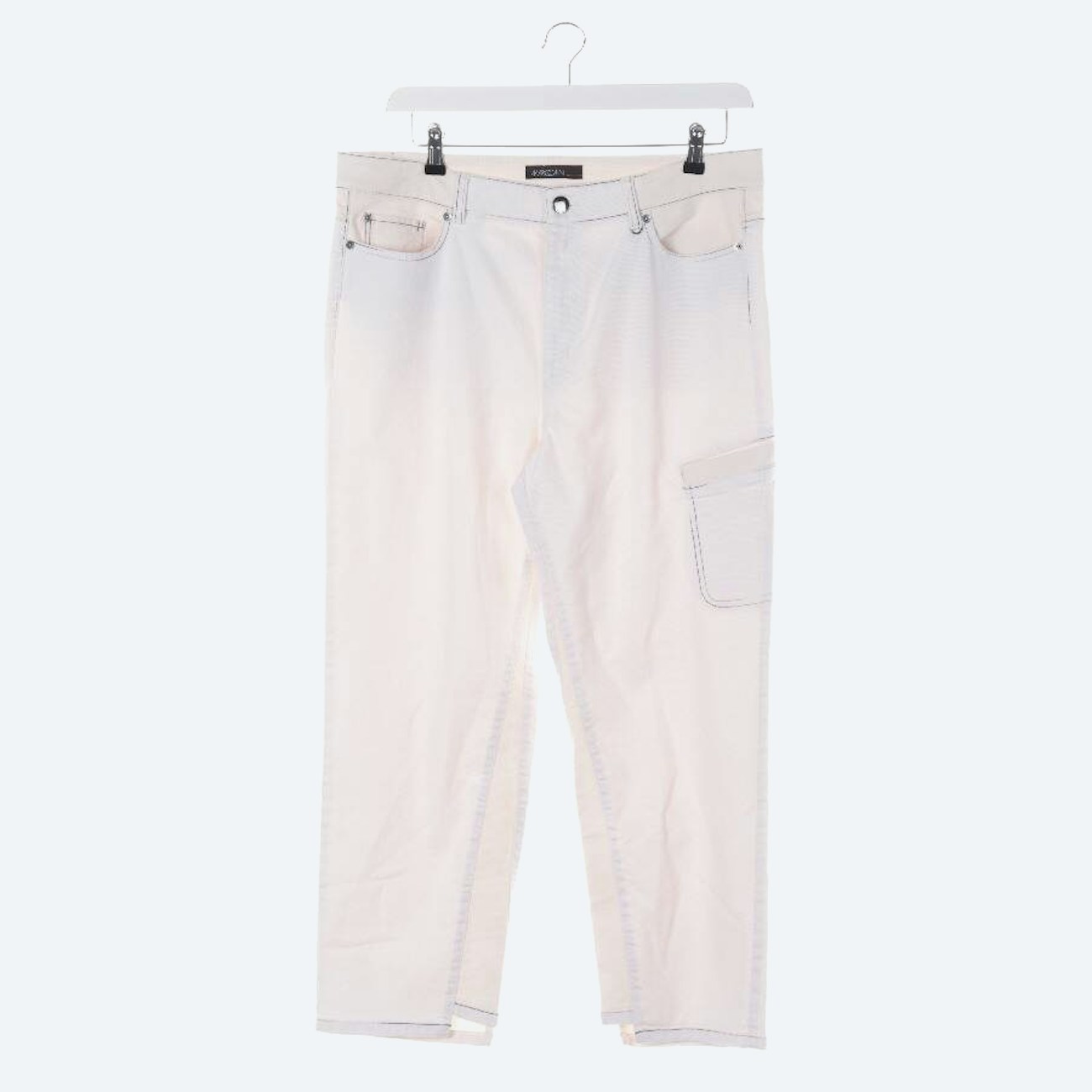 Image 1 of Jeans 46 Beige in color White | Vite EnVogue