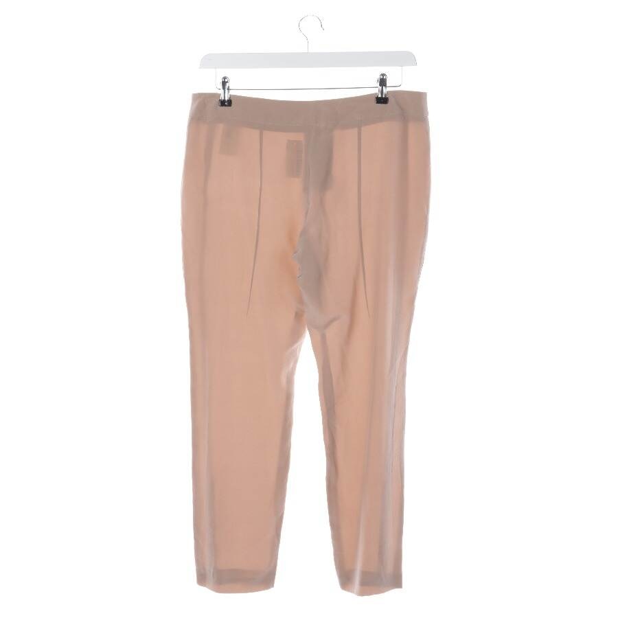 Image 2 of Silk Pants 40 Tan in color Brown | Vite EnVogue