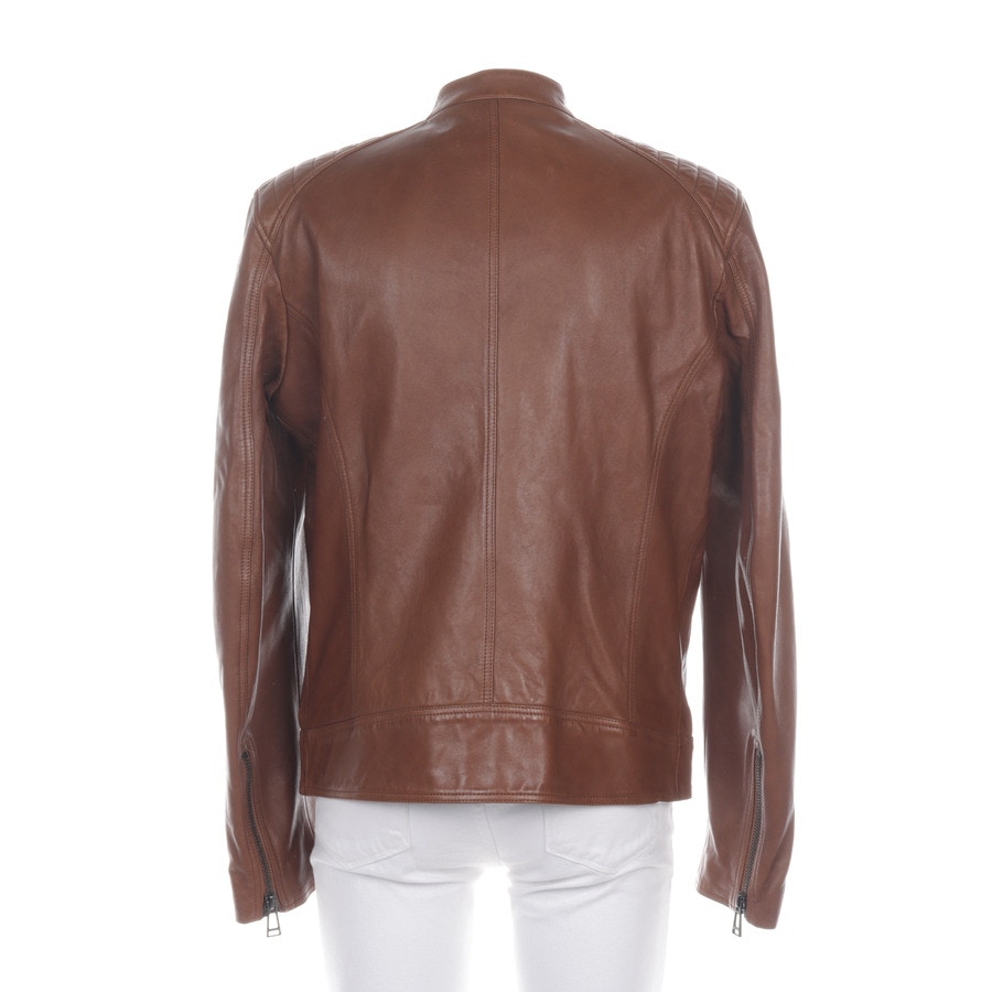 Image 2 of Leather Jacket 42 Brown in color Brown | Vite EnVogue